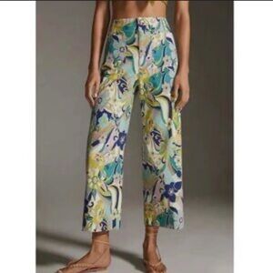 Maeve Multicolor Colette Cropped Pants